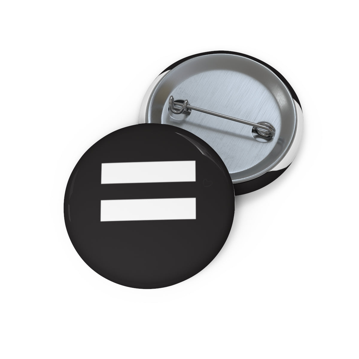 EQUALITY Custom Pin Button