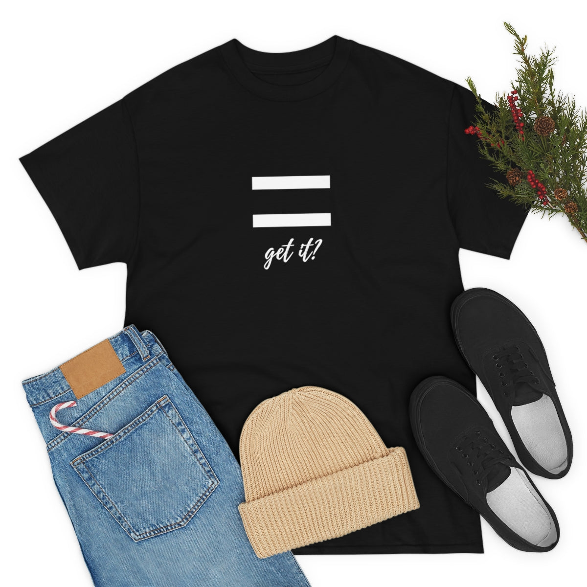 Equality Get It? - Unisex Heavy Cotton Tee