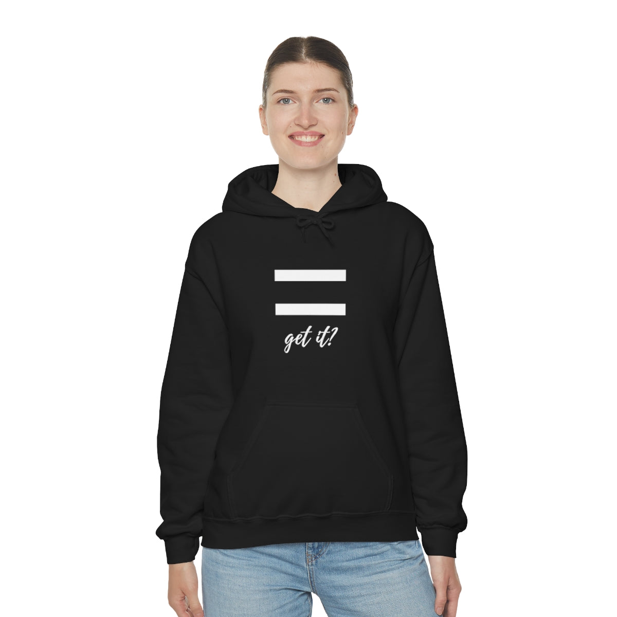 Equality Get It? Unisex Heavy Blend™ Hooded Sweatshirt