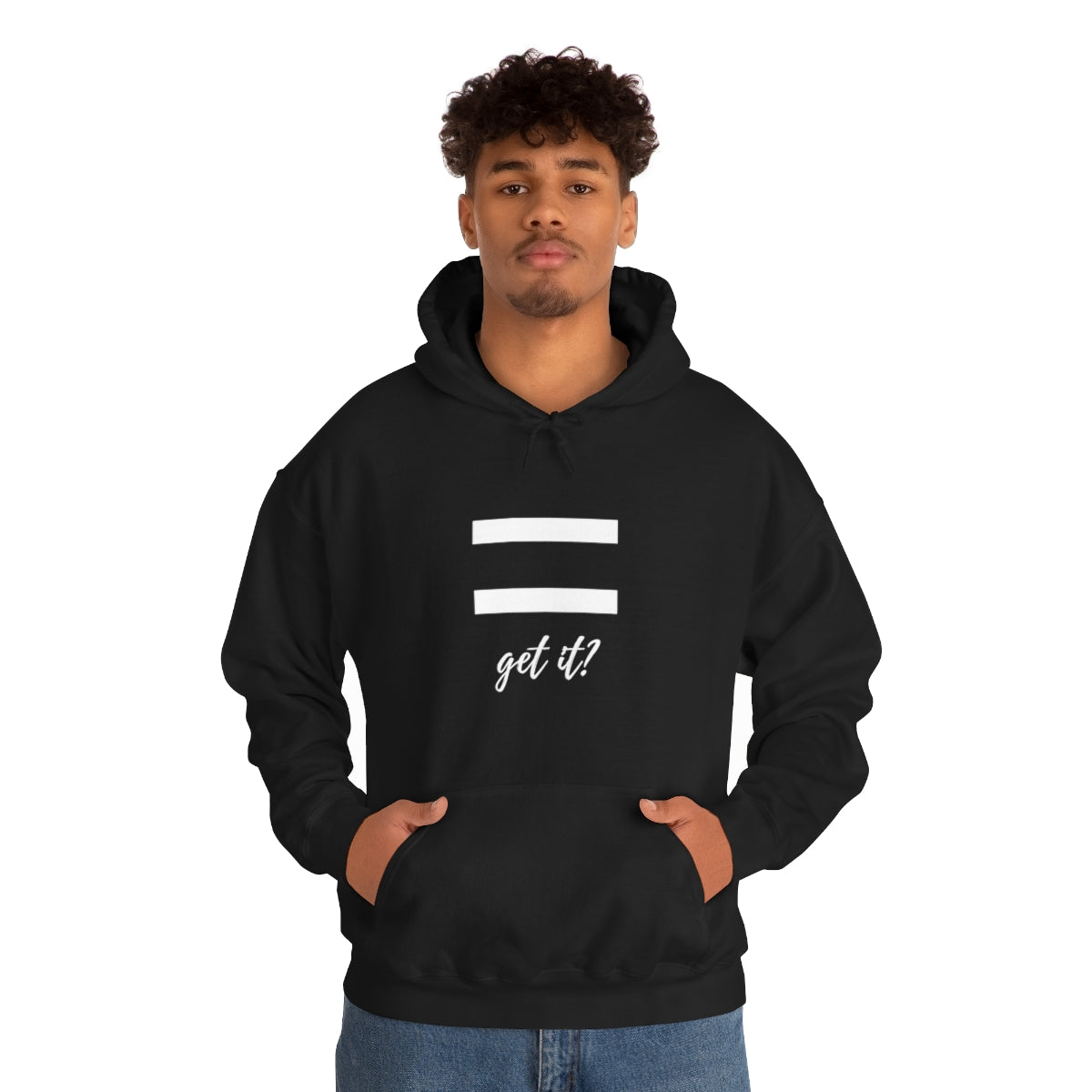 Equality Get It? Unisex Heavy Blend™ Hooded Sweatshirt