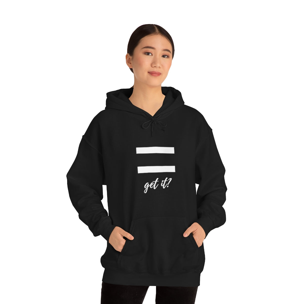 Equality Get It? Unisex Heavy Blend™ Hooded Sweatshirt